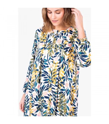 Brakeburn Trailing Shirt Dress (Multi) SS22
